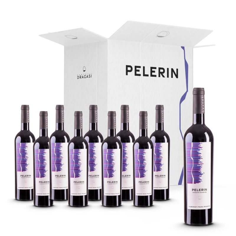 PELERIN - Roșu sclipitor